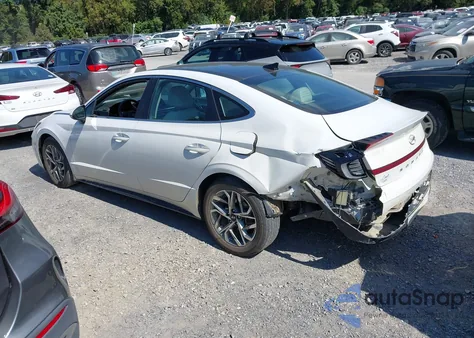 2020 Hyundai Sonata Sel z USA, uszkodzony, nr VIN 5NPEF4JAXLH057672